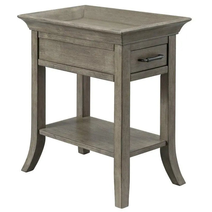 Clermont Tall Tray Top End Table with Storage - Ouch Cart