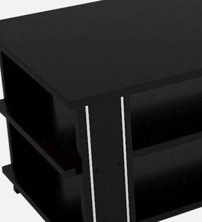 Coffee Table in Black Finish - Ouch Cart