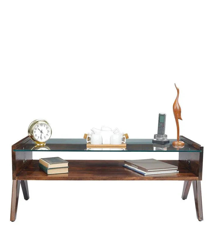 Coffee Table in Brown Colour - Ouch Cart