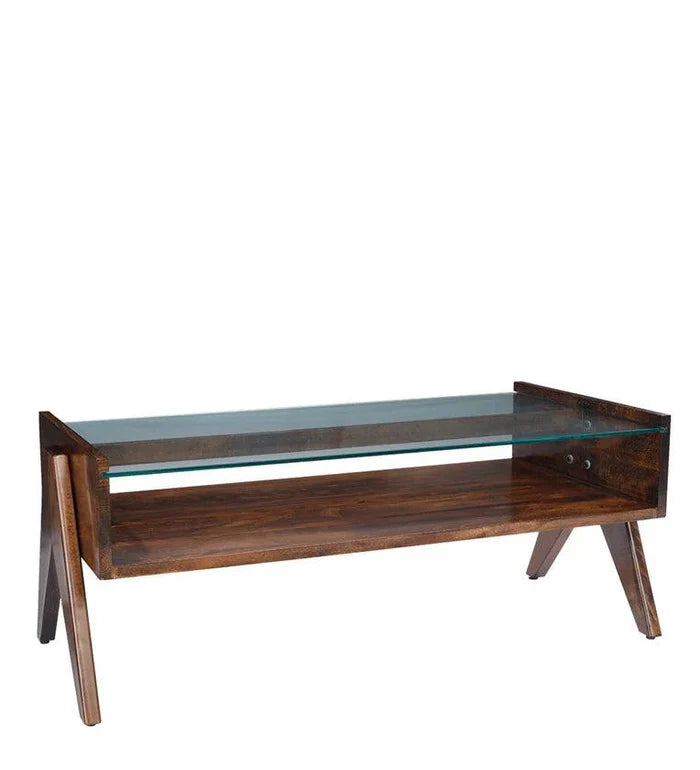 Coffee Table in Brown Colour - Ouch Cart
