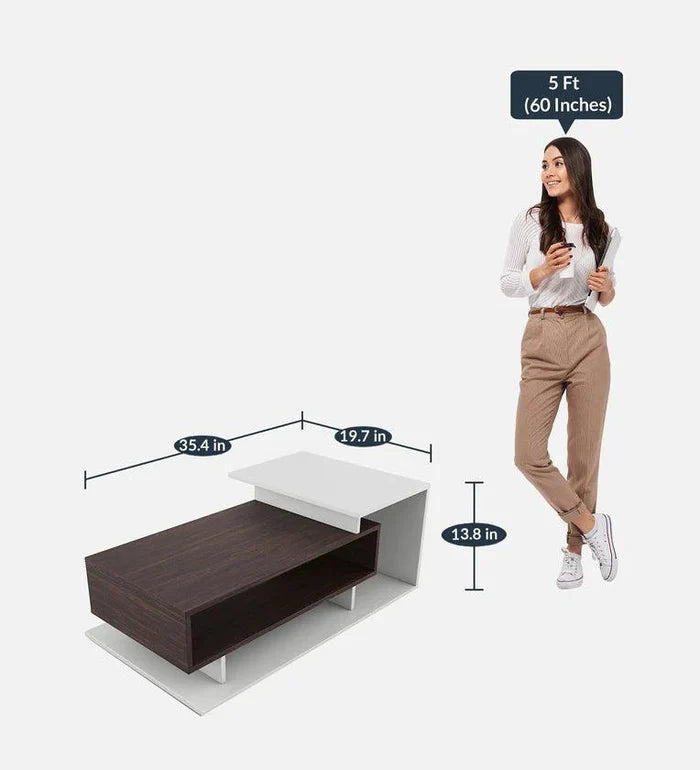 Coffee Table in Choco Walnut Colour - Ouch Cart