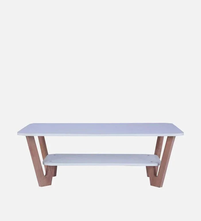 Coffee Table in Frosty White Colour - Ouch Cart