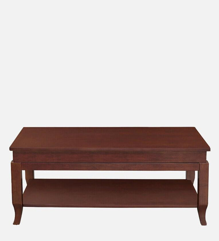 Coffee Table in Mahogany Finish - Ouch Cart