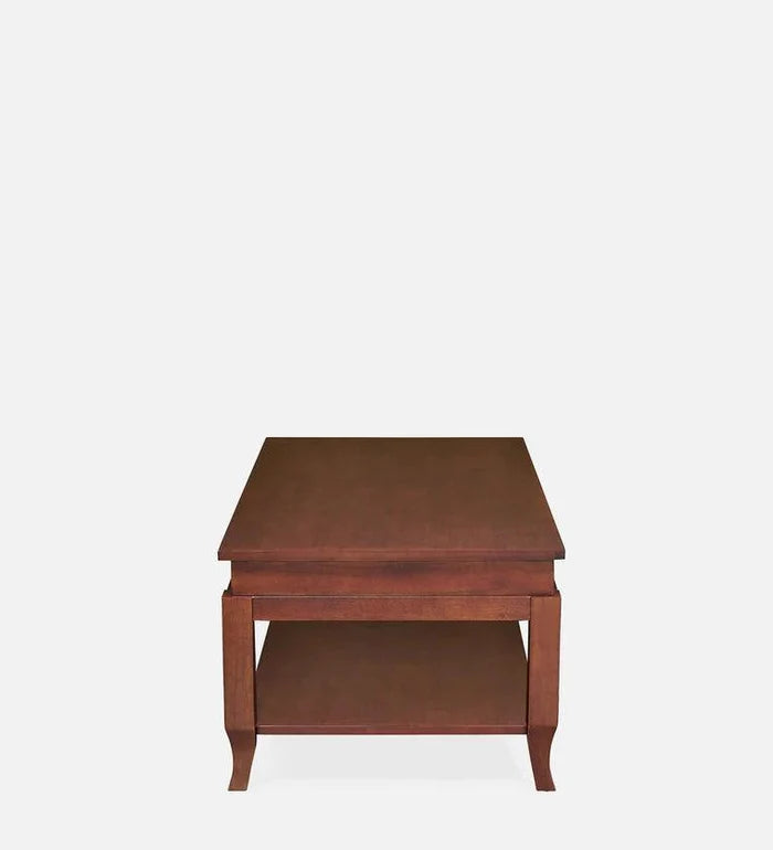 Coffee Table in Mahogany Finish - Ouch Cart