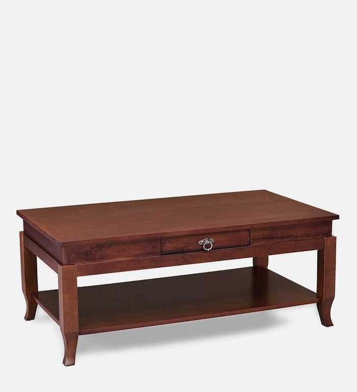 Coffee Table in Mahogany Finish - Ouch Cart