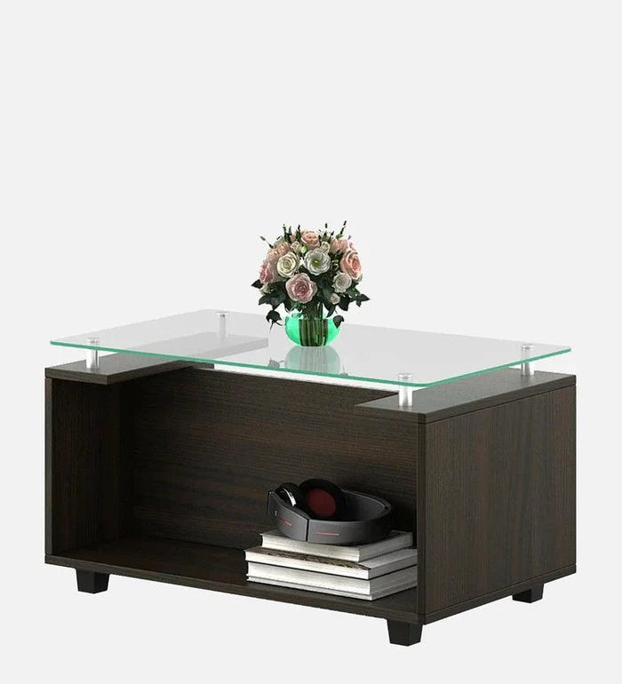 Coffee Table in Oak Finish - Ouch Cart