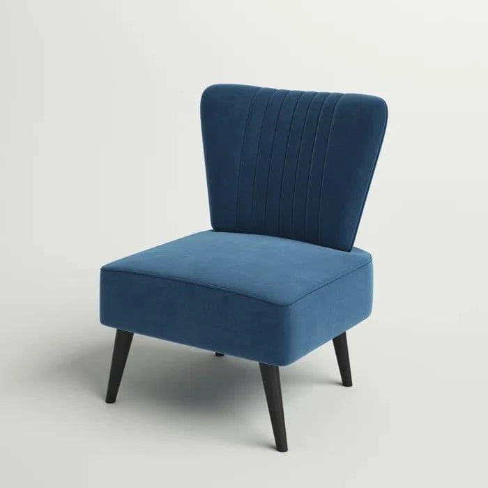 Collin Upholstered Slipper Chair - Ouch Cart