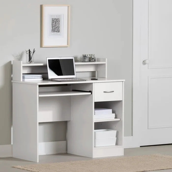 Compact Efficiency: The Computer Desk" ouch cart