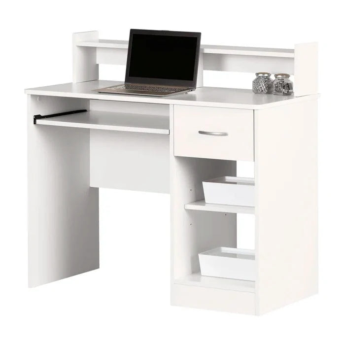 Compact Efficiency: The Computer Desk" ouch cart