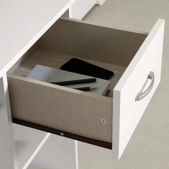 Compact Efficiency: The Computer Desk" ouch cart