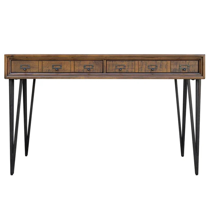 "Compact & Stylish: Two-Drawer Writing Desk for Productive Spaces" Ouch Cart
