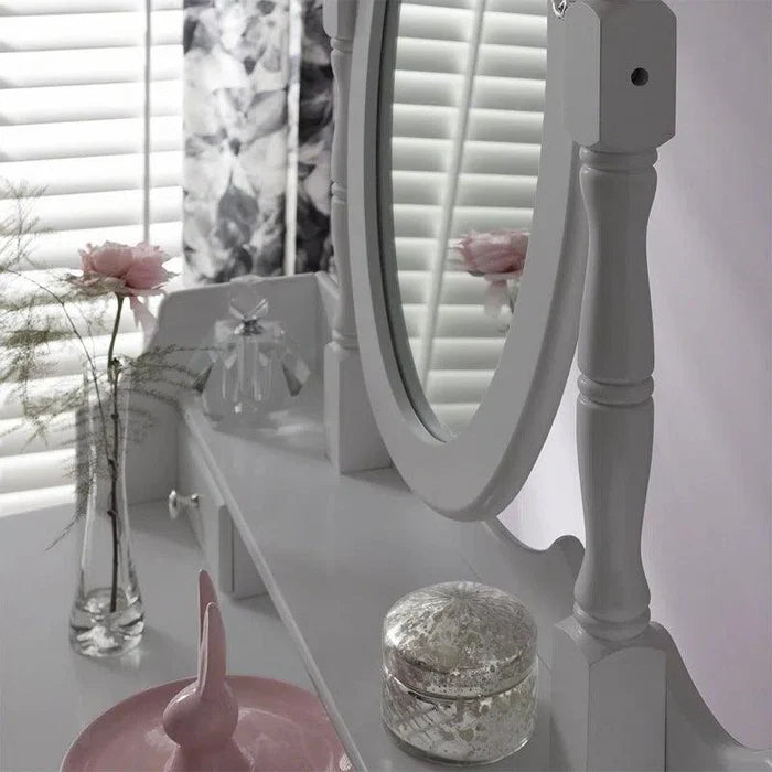Cora Dressing Table with Mirror - Ouch Cart