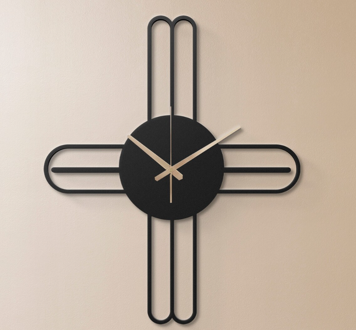 cross dial wallclock N.R.HOMESDECOR
