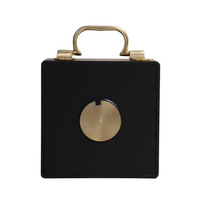 CubeKeeper clock  Black M.M.I. OVERSEAS