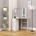 Daniela Dressing Table with Mirror - Ouch Cart