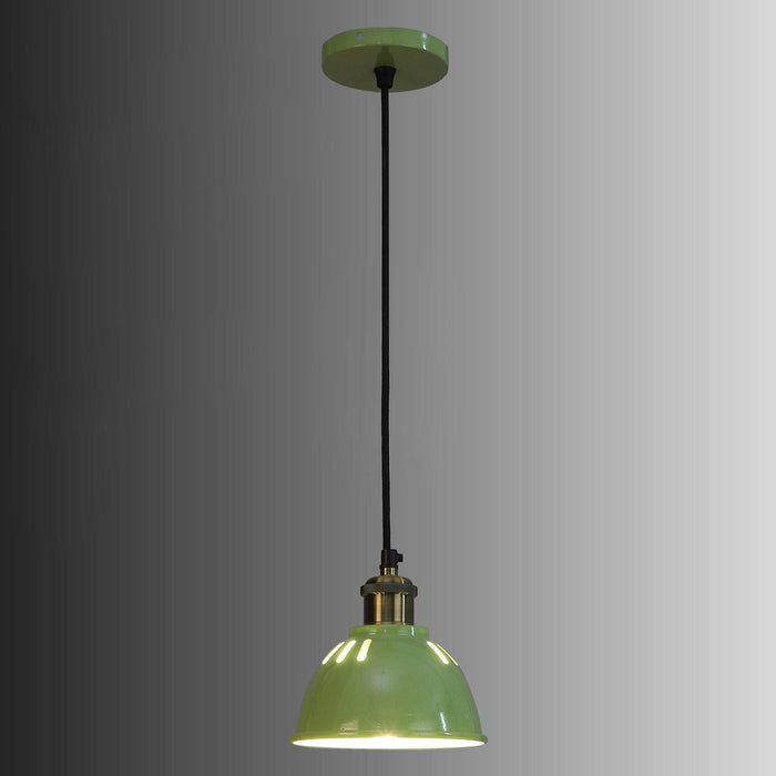 Darnar Green Metal Hanging Light by SS Lightings - Ouch Cart
