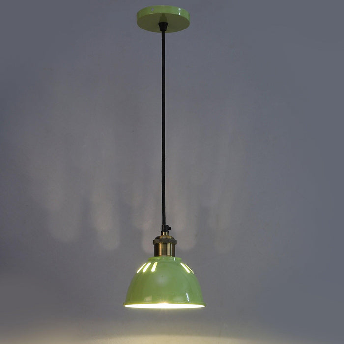 Darnar Green Metal Hanging Light by SS Lightings - Ouch Cart