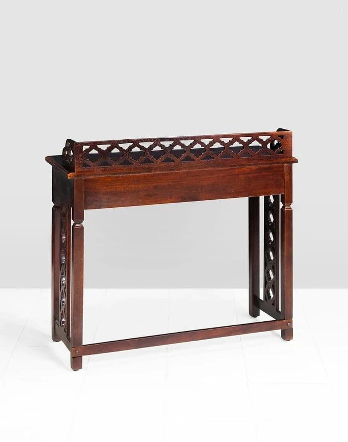 Darshan Wooden Console Table - Ouch Cart