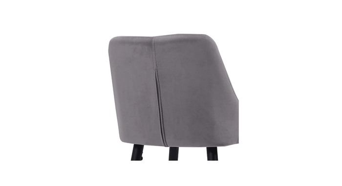 DAULTON COUNTER STOOL GREY SET OF 2 - Ouch Cart