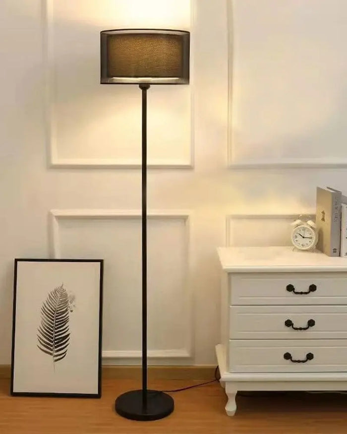 Decorative Modern Design Black Metal Floor Lamp For Home Decor Living Room Decoration Order Happiness
