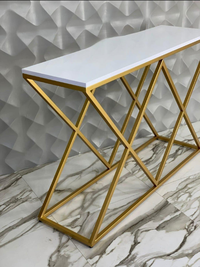 Delaila Cross Console Table - Ouch Cart