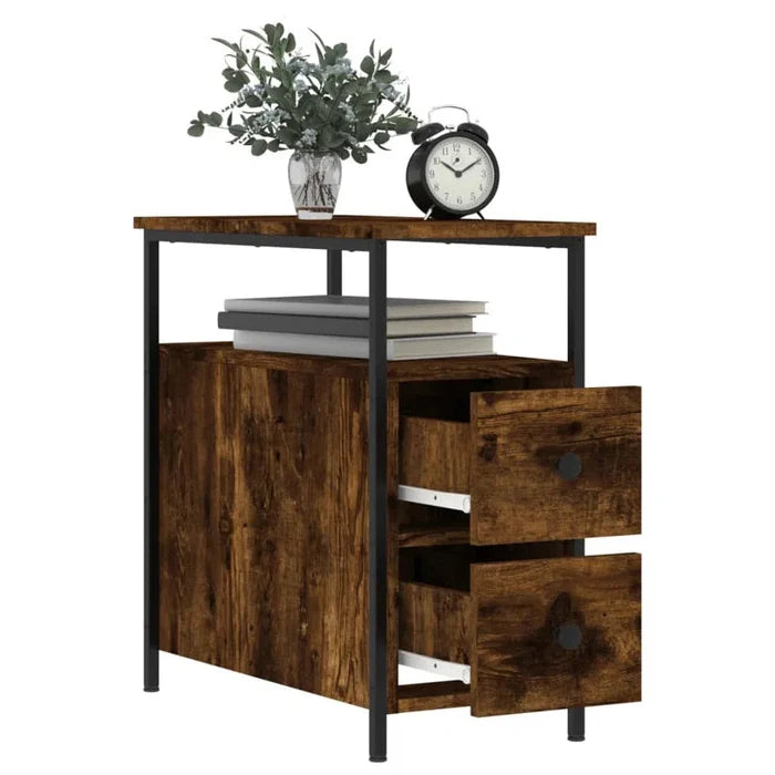 Delano Drawer Bedside Table Ouch Cart