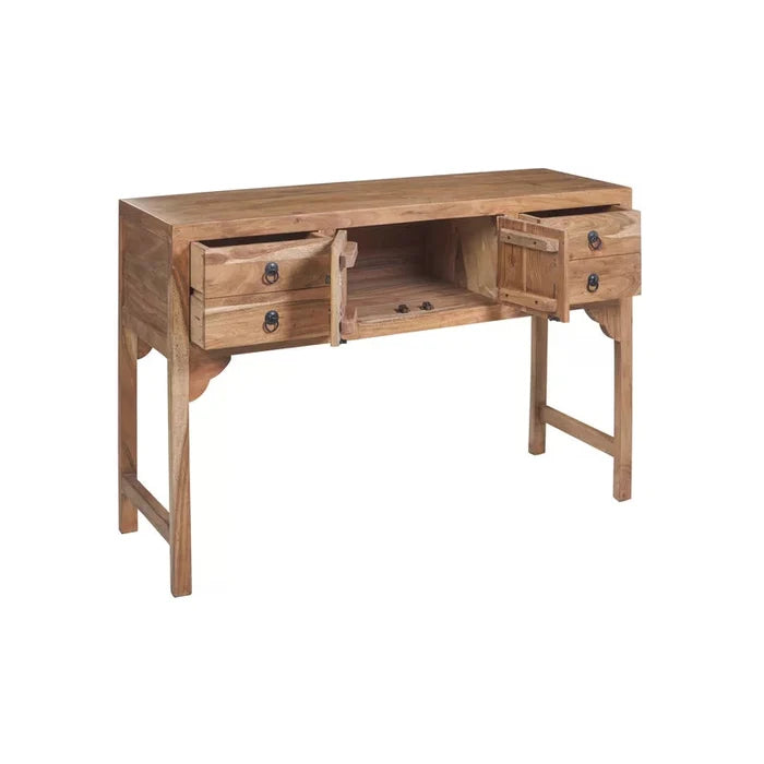 Delphi Solid Wood Console Table Ouch Cart