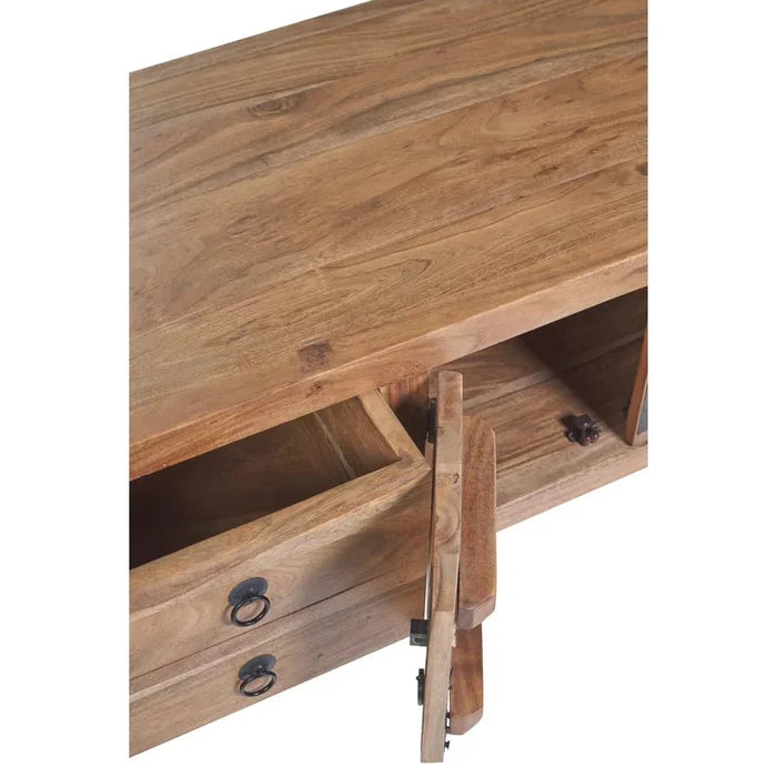 Delphi Solid Wood Console Table Ouch Cart