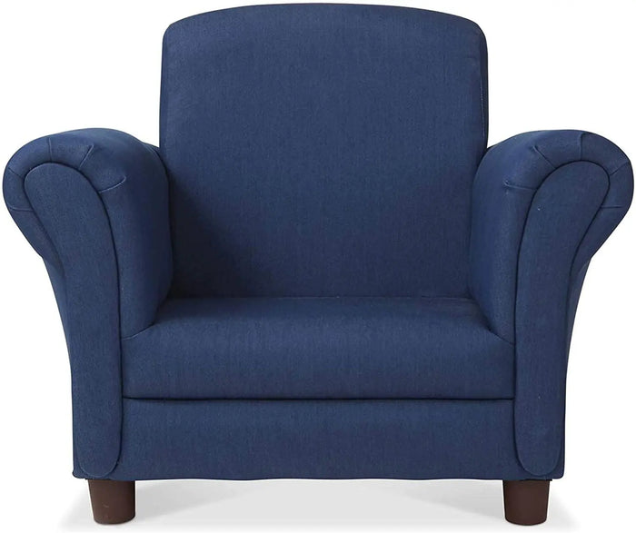 Denim Fabric Child’s Armchair (Kid’s Furniture) - Ouch Cart