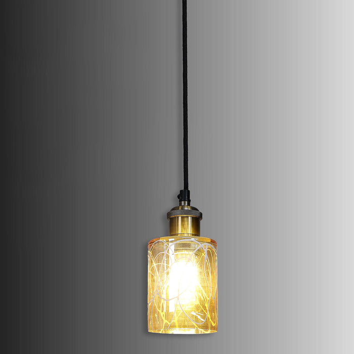 Dexter Transparent Glass Hanging Light by SS Lightings - Ouch Cart