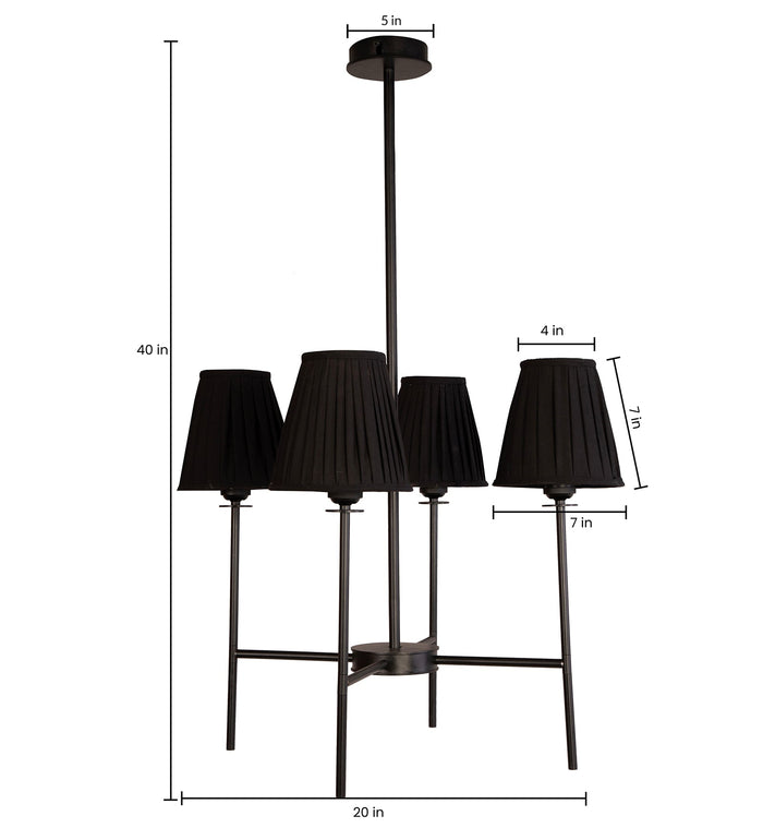 Dodie 4 Lt Chandelier By Shoppeefry Shoppeefry