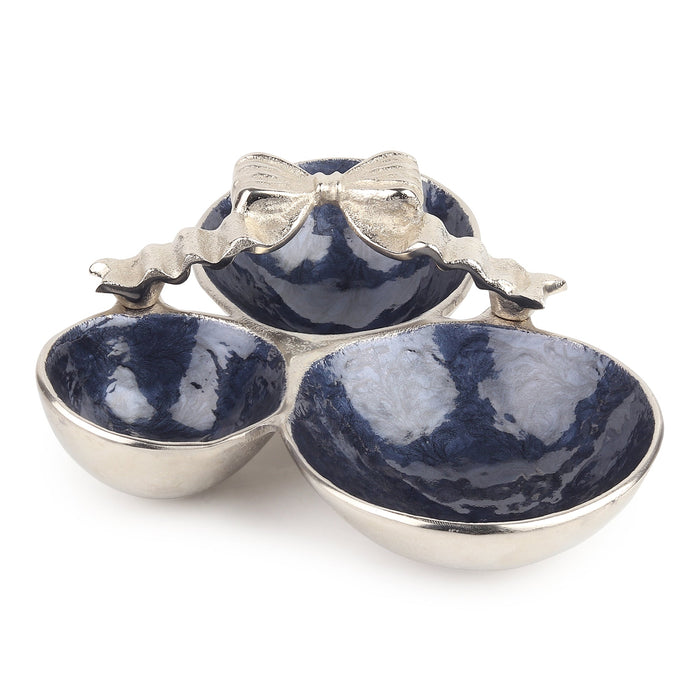 Dravelion Blue Pearl Platter M.M.I. OVERSEAS
