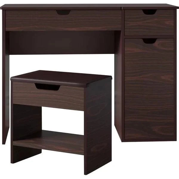 Drew Nelt Vanity dressing table design with stool with miror - Ouch Cart