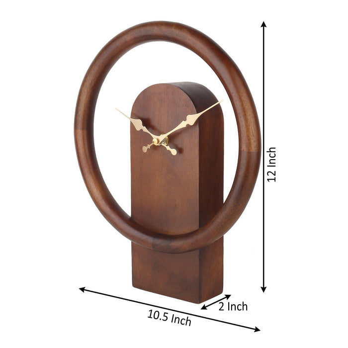 Dual Essence Clock in Brown - Ouch Cart