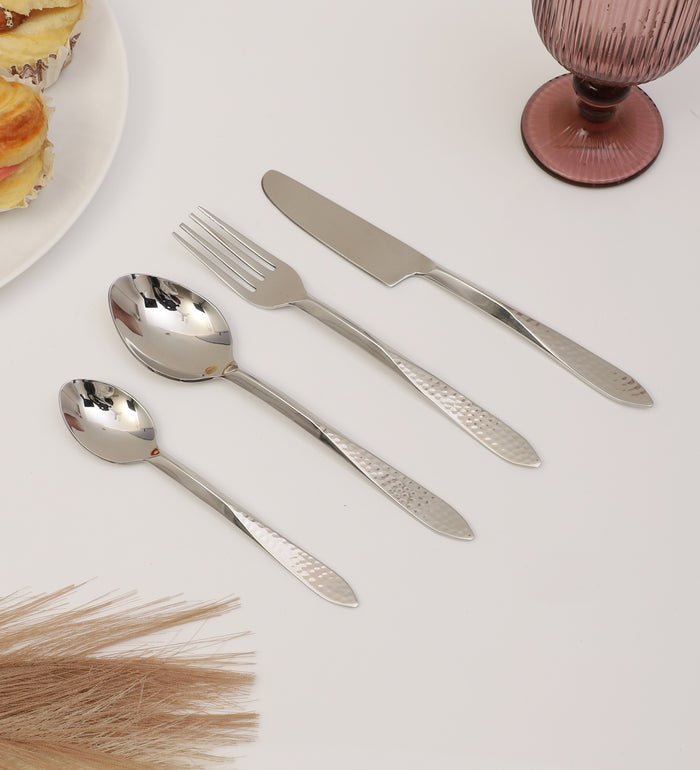 DUNE HAMMERED CUTLERY set - OUCH CART | Kitchen & dining