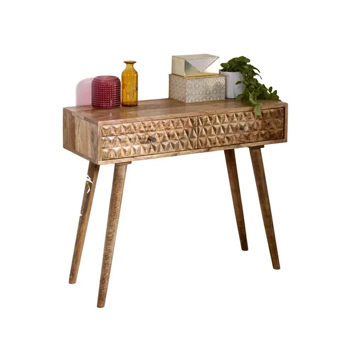 Eiden  Solid Wood Console Table Ouch Cart