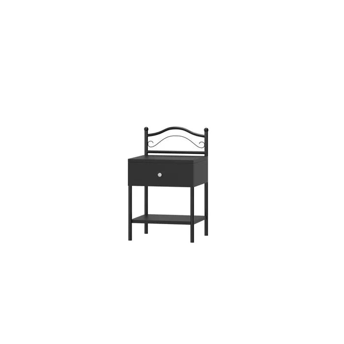 Elegant Black Wooden Stand: Functional and Stylish Ouch Cart