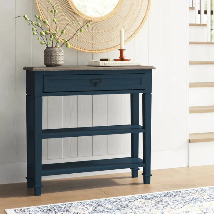 Elegant Console Table with Sleek Design and Functional Storage Ouch Cart