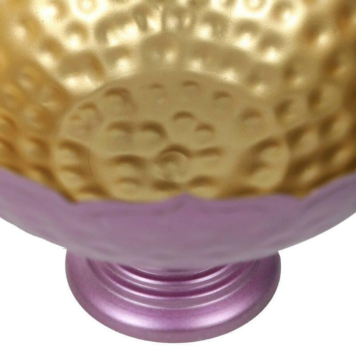 ELEGANT PINK TAJ BOWL URLI SET OF 3. - Ouch Cart