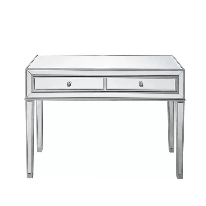 Elegant " Writing Desk with two Storage and Sleek Design Ouch Cart
