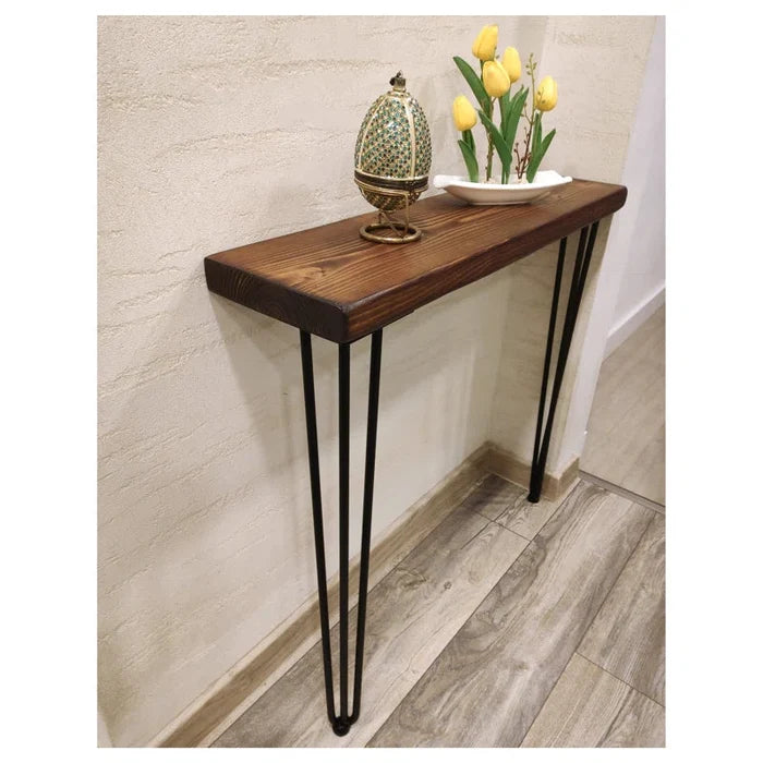 Elias  Solid Wood Console Table Ouch Cart