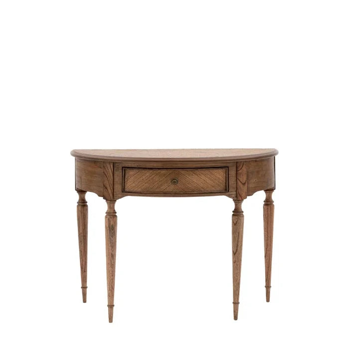 Ella Solid Wood Top Console Table Ouch Cart