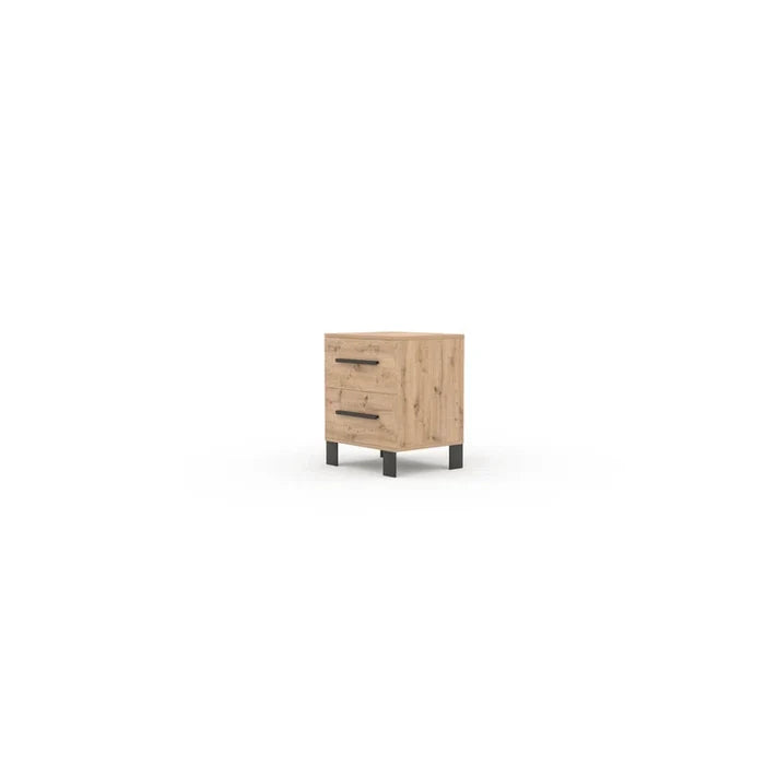 Everest Manufactured Wood Bedside Table Ouch Cart