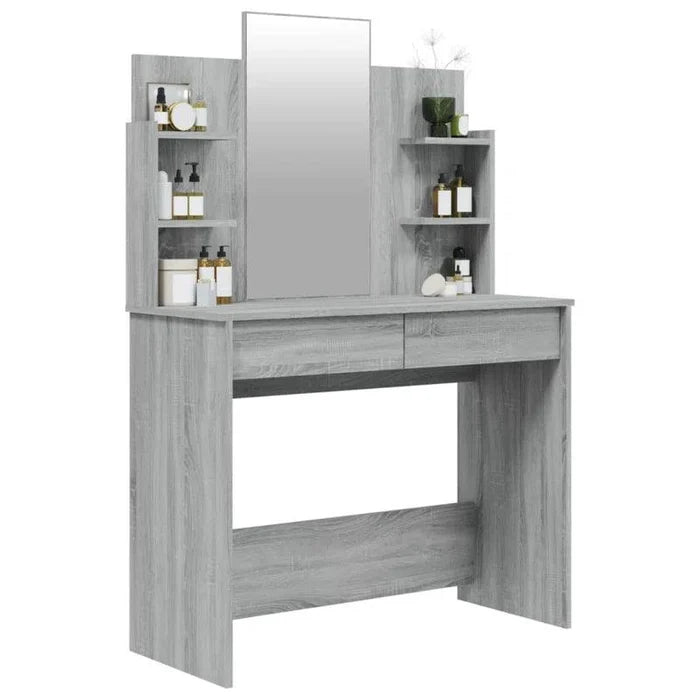 Ewa Dressing Table with Mirror - Ouch Cart