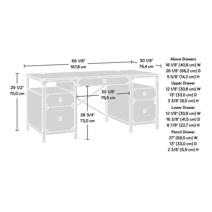 Executive Desk Ouch Cart
