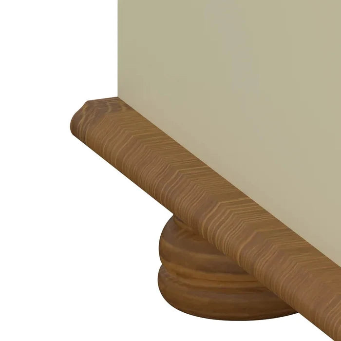 Ezra Solid Wood Bedside Table Ouch Cart