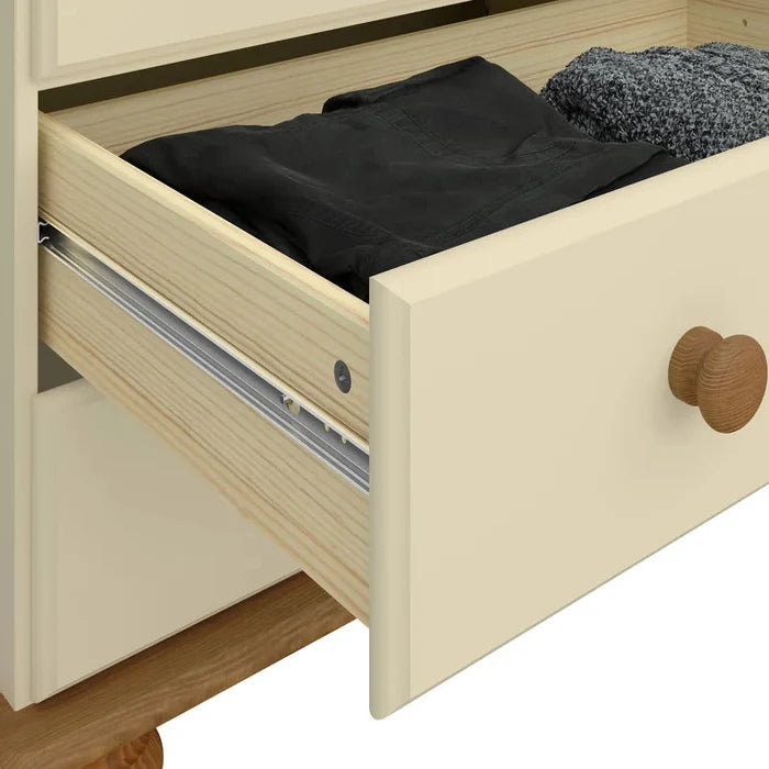 Ezra Solid Wood Bedside Table Ouch Cart