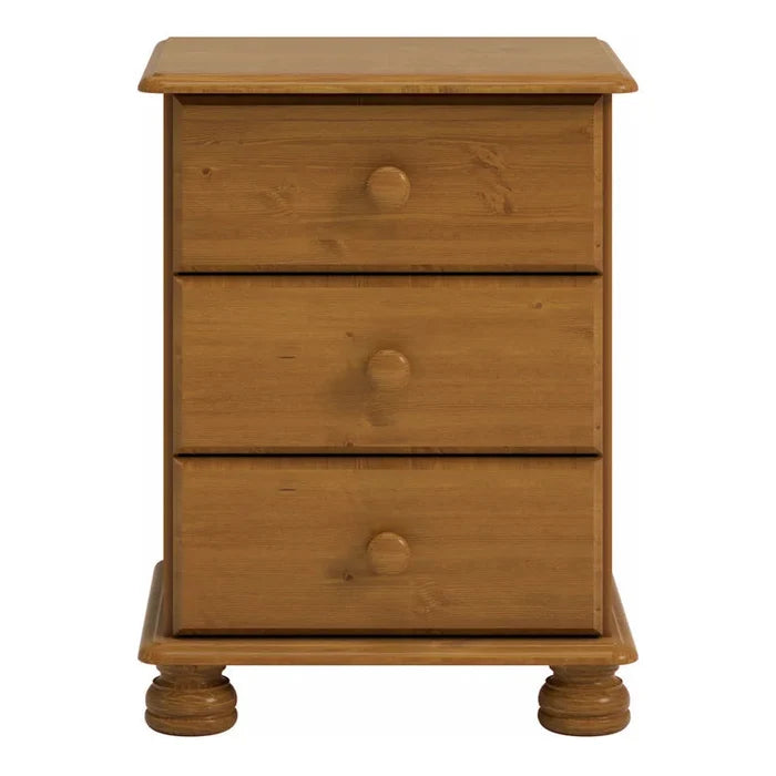 Ezra Solid Wood Bedside Table Ouch Cart