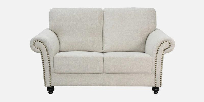 Fabric 2 Seater Sofa In Beige Colour - Ouch Cart