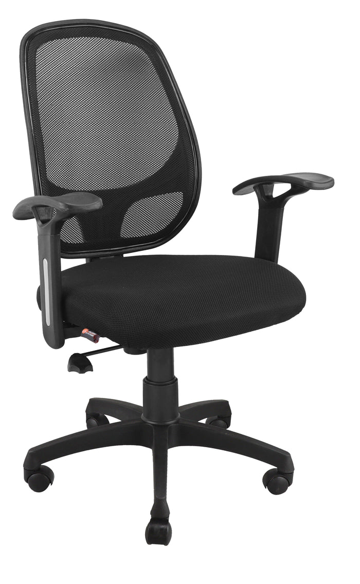 Facile Low back Back Ergonomic Office Chair - Ouch Cart